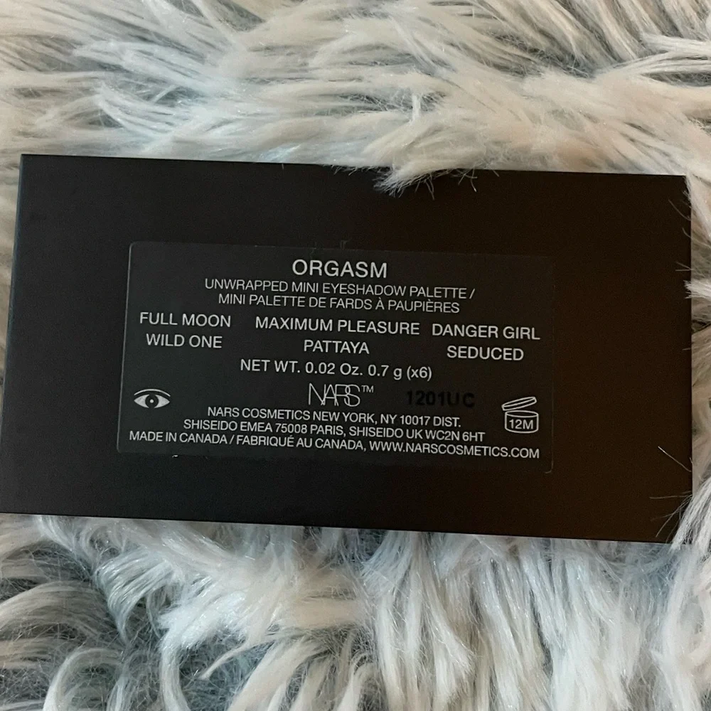 🎁 NARS Unwrapped Mini 6 Eyeshadow Palette in Orgasm  Great gift idea 🎁 - Picture 9 of 12
